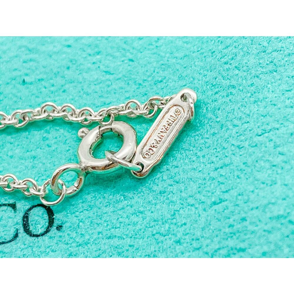 Tiffany & Co. Lucky Horseshoe Pendant Necklace Sterling Silver 15.5” - Picture 5 of 12
